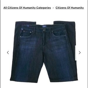 Citizens of humanity “Sid” jeans sz 32X32